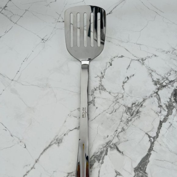 All-Clad  Stainless Steel BBQ Slotted Turner - Picture 1 of 3